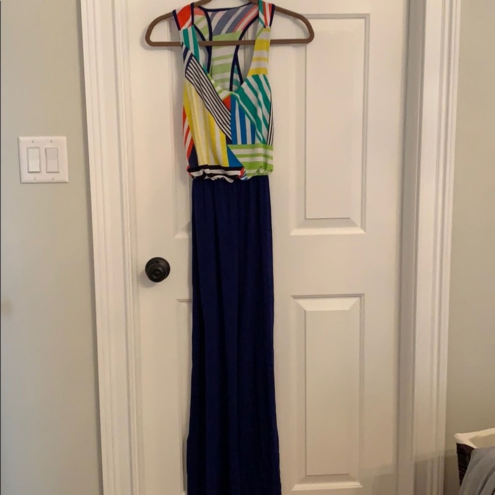 Maternity maxi dress